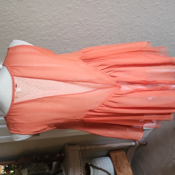 Orange boho blouse - Picture 5 of 5